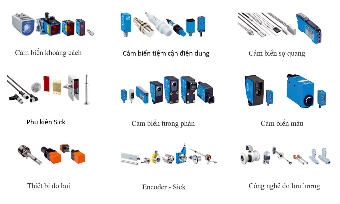 Các sản phẩm của sick